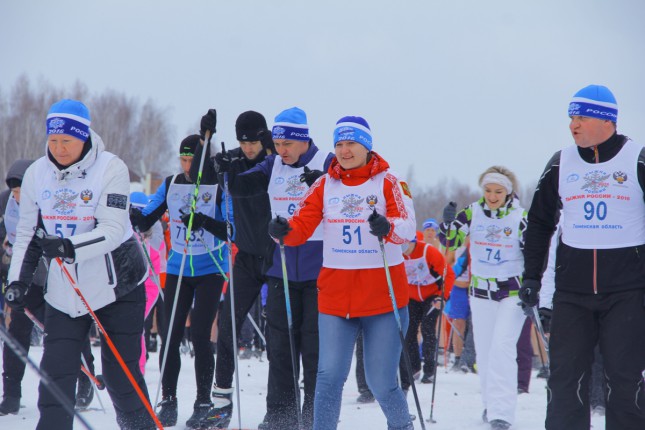 Лыжня России в Тюмени