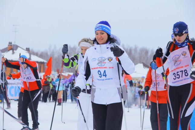 Лыжня России в Тюмени