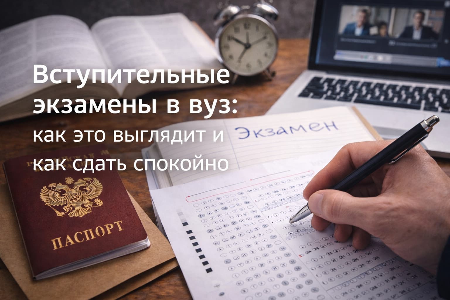 Подготовка к вступительным экзаменам в вуз